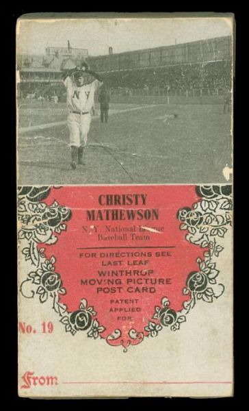 1907 Christy Mathewson Flip Book